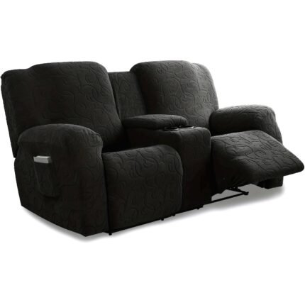 6pcs/set 2-person Central Control Lounge Chair Sofa Cover, All Inclusive And Furniture Protection Cover, Anti Slip And Wear-resistant, Removable And Washable, And Anti Pet Scratching, Suitable for All Seasons