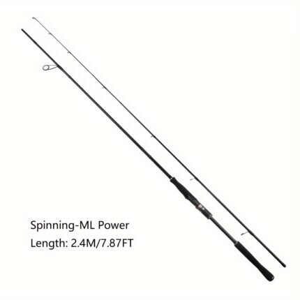 1pc Surf Spinning Fishing Rod - Carbon Fiber 2-section Spinning Fishing Rod (7.7ft/7.87ft/8.46ft/8.85ft) - For Fishing Enthusiasts - Suitable for Surf Fishing - Perfect Gift for Anglers