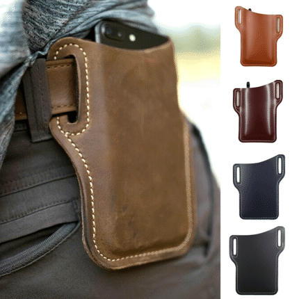 1pc Durable Phone Case - Brown, Universal Fit for All Phones, Ideal for Outdoor Sports, Running, Travel, Camping, and Hiking, Machine Washable, Sports Phone Case | Durable | Machine Washable Case, Phone Case