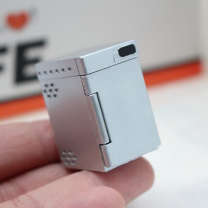 6pcs/Set 1 Freezer + 5 Bottles Dollhouse Freezer Beverage Cabinet Pocket Kitchen Miniature Scene Mini Furniture Model Mini Refrigerator Beverage Cabinet Dollhouse Kitchen Mini Furniture Model