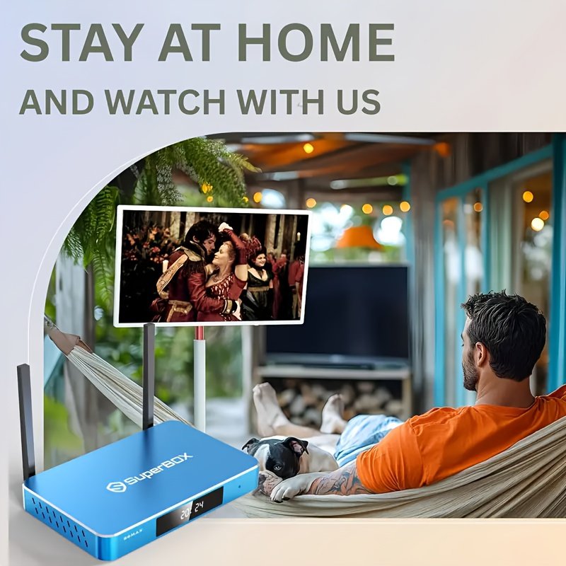 d78d170d-a220-4f59-9e00-9213df517b38.jpg 2025 Superbox Tv Streaming Device, Fully Loaded With Unlimited Channels Usa, Android Tv Box With Voice Control & Parental Control, 1080p Full Hd, Wireless Connectivity, Usb-powered, Convert To Smart Tv, Home Theater System, Easy Setup For Family-friendly Entertainment Center, Compact Design, Sleek And Durable Construction. - Image 1