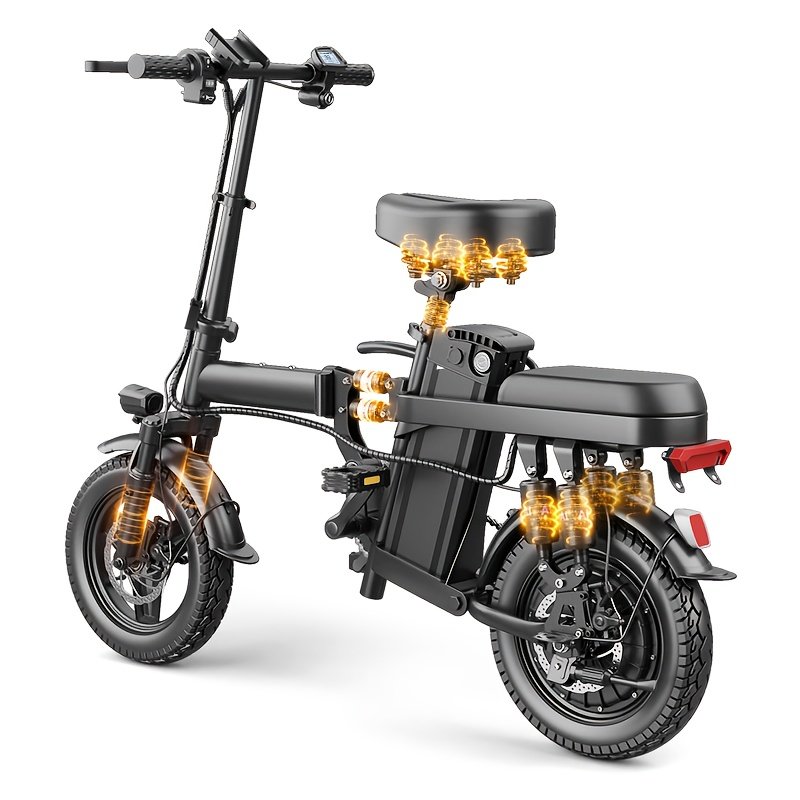 da4bc53c-cfb3-47f7-aefc-98c0c08659bc.jpg Adult Electric Bike, Foldable E-Bike with Removable Battery, 20MPH Commuter Electric Bicycle - Image 1