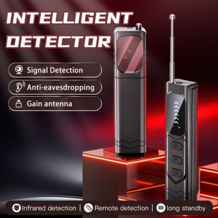 T17 Smart Camera Detector, Anti-Spying, Anti-Surveillance, Perfect for Meeting Rooms, Homes, Hotels, Cars, Protects Privacy and Security