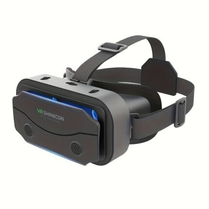 3D Immersive Virtual Reality Head-Mounted Device, Binocular Design, No Power Required, PVC Material, High-Quality Game Accessories, Perfect Role-Playing Gift for All Ages