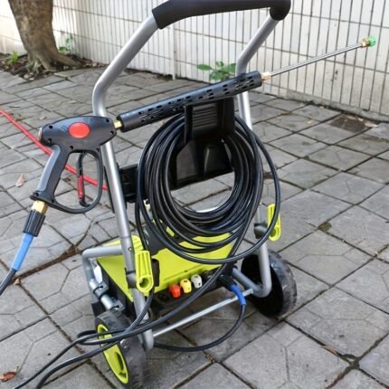 3-in-1 High Pressure Washer Gun with Extension Rod, 4000 PSI, Powerful Cleaning Tool, Adjustable Length of 41 Inches, M22-14mm or M22-15mm, Includes 5 Nozzles