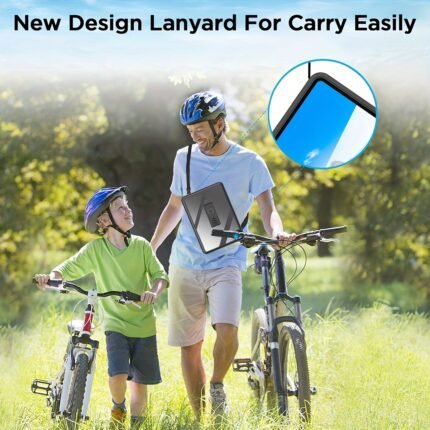 AICase for iPad Pro 13 Inch M4 (2024, 5th Gen) Waterproof Case, [Built-in Screen Protector&Stand] Full-Body Rugged Shockproof Drop Proof Protective Cover for iPad Pro 13" 5th Generation M4 2024