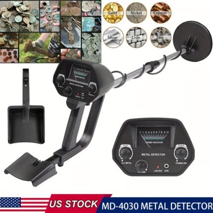 Golden Digger Deep Search Metal Detector, Beach Treasure Finder Handheld Underground Metal Detector - 12 Inch High-Sensitivity Coil, Hunter Coil with Advanced LCD Display - Adjustable Sensitivity, Accurate Treasure Hunter for Beginners And Professionals, Suitable for Finding Lost Jewelry And Coins