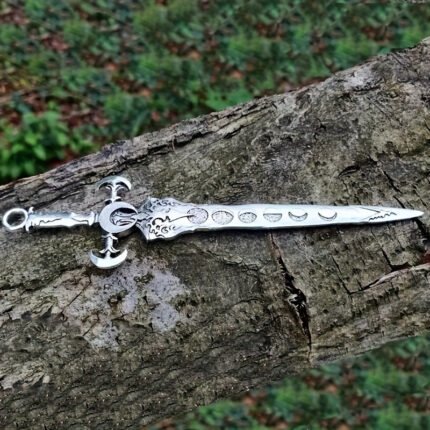 Antique Metal Sword Pattern Hair Clip Vintage Bohemian Style Hair Accessory Hair Clip
