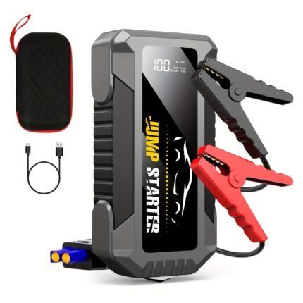 Car Jump Starter 7000A, Jump Starter Battery Pack (Up To 8L Gas & 7L Diesel Engines), 29800mAh Battery Jumper Starter Portable 12V Car Emergency Battery Booster With Led Flashlight