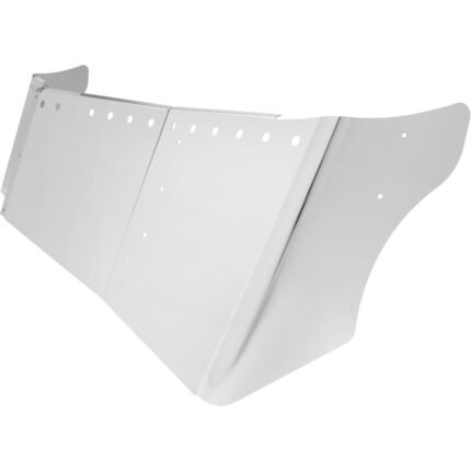 14" Drop Visor Compatible with Kenworth W990 T680 T880 Mid-Roof & Standup Sleeper Trucks Stainless Steel Bulleye Led Wicked Roof Top Sun Visor